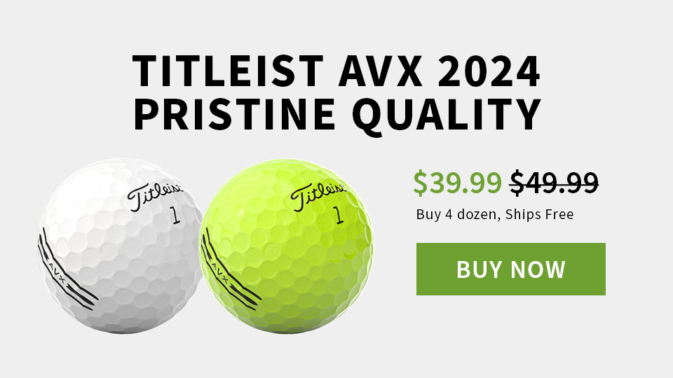 AVX 2024 Pristine Quality Golf Balls.