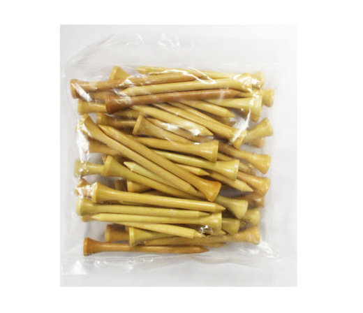 2 3/4 Wood Tees-50 Pack-Natural