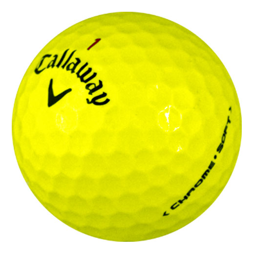 Callaway Chrome Soft Yellow - Mint (5A) - 1 Dozen