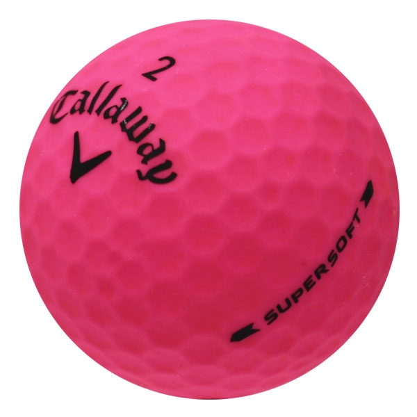 Callaway Supersoft Matte Pink Used Golf Balls