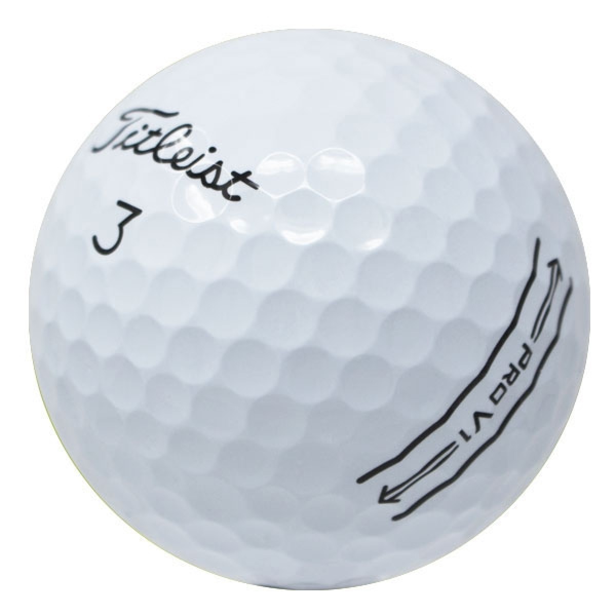 Titleist Pro V1 2021 Enhanced Alignment Used Golf Balls | Lostgolfballs.com